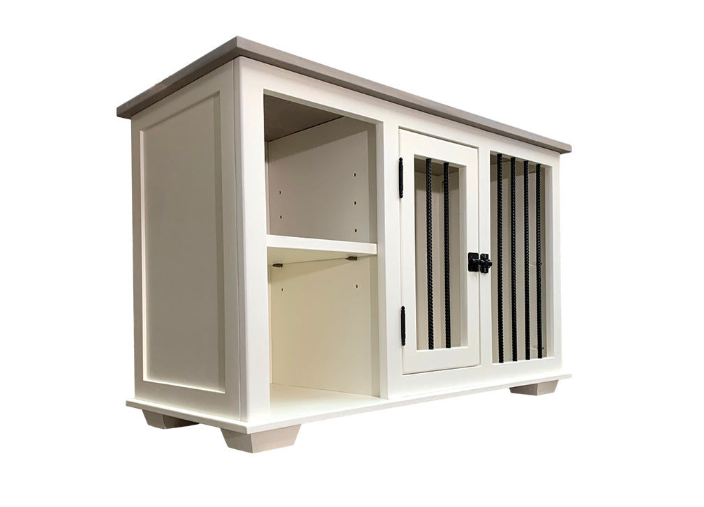 The Rover Collection, Medium Dog Crate Kennel End Table for dogs up to 25 lbs.