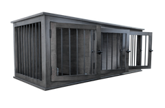 TRIPLE Dog Crate, INTERMEDIATE, The Rover Collection, for dogs approx. 25-60 lbs.