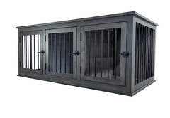 TRIPLE Dog Crate, INTERMEDIATE, The Rover Collection, for dogs approx. 25-60 lbs.