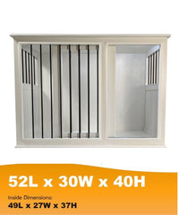 SHELBY COLLECTION, XXL Dog Crate IN STOCK Kennel with Sliding Door for dogs 90+ lbs