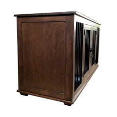 The Rover Collection, Large, Double Dog Crate as Furniture & Kenne, Dog Size: 25-60 lbs
