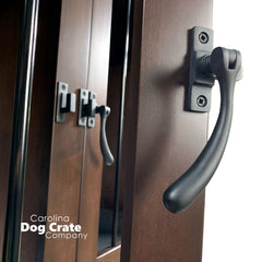 The Rover Collection, Large, Double Dog Crate as Furniture & Kenne, Dog Size: 25-60 lbs