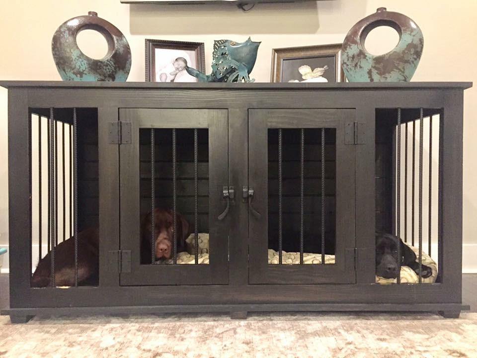 Double XL Extra Large Dog Crate Kennel for Dogs 60 to 80 lbs - Carolina Dog Crate Co.