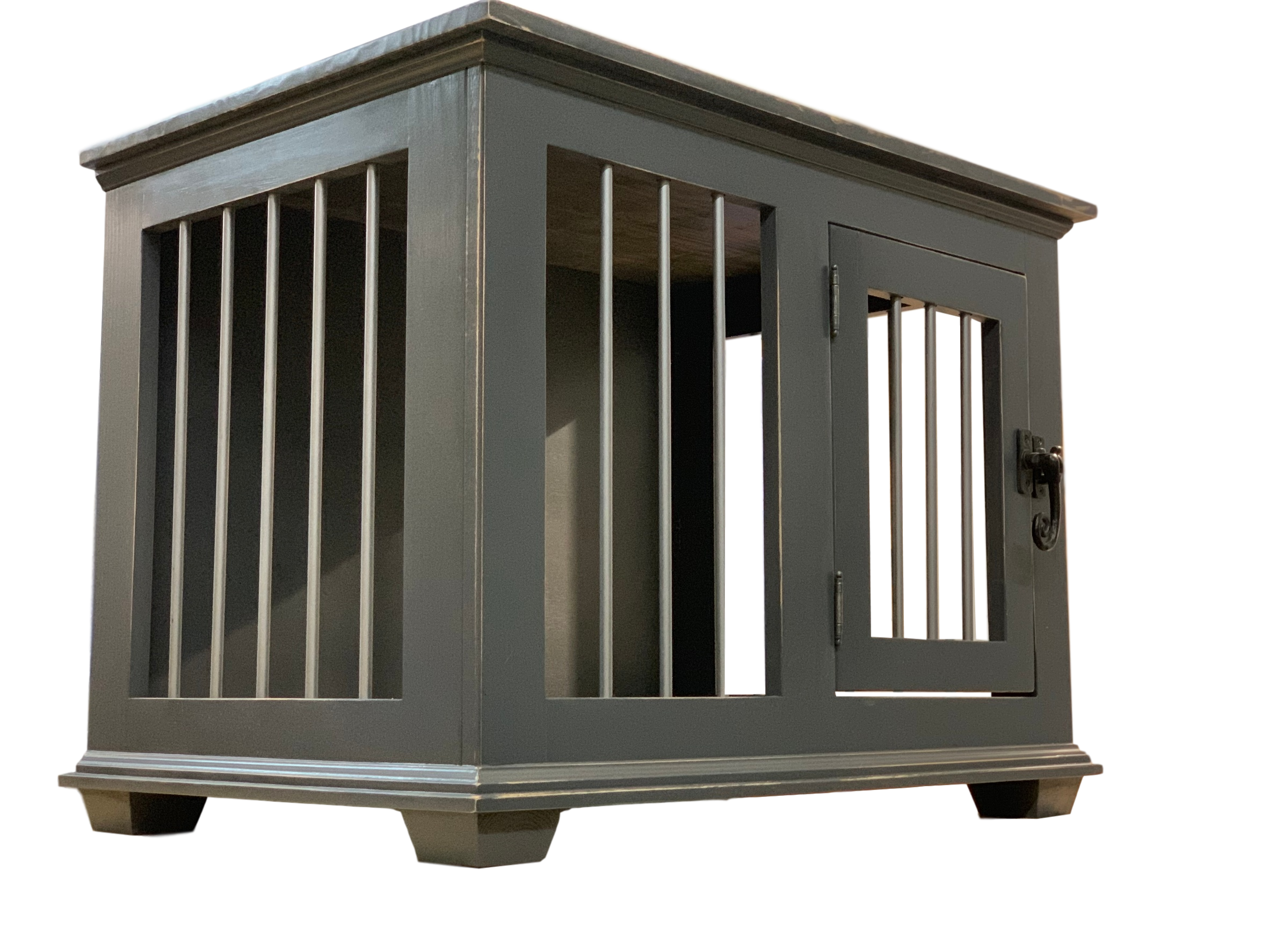 In-Stock Custom Medium Dog Crate Kennel End Table - Carolina Dog Crate Co.