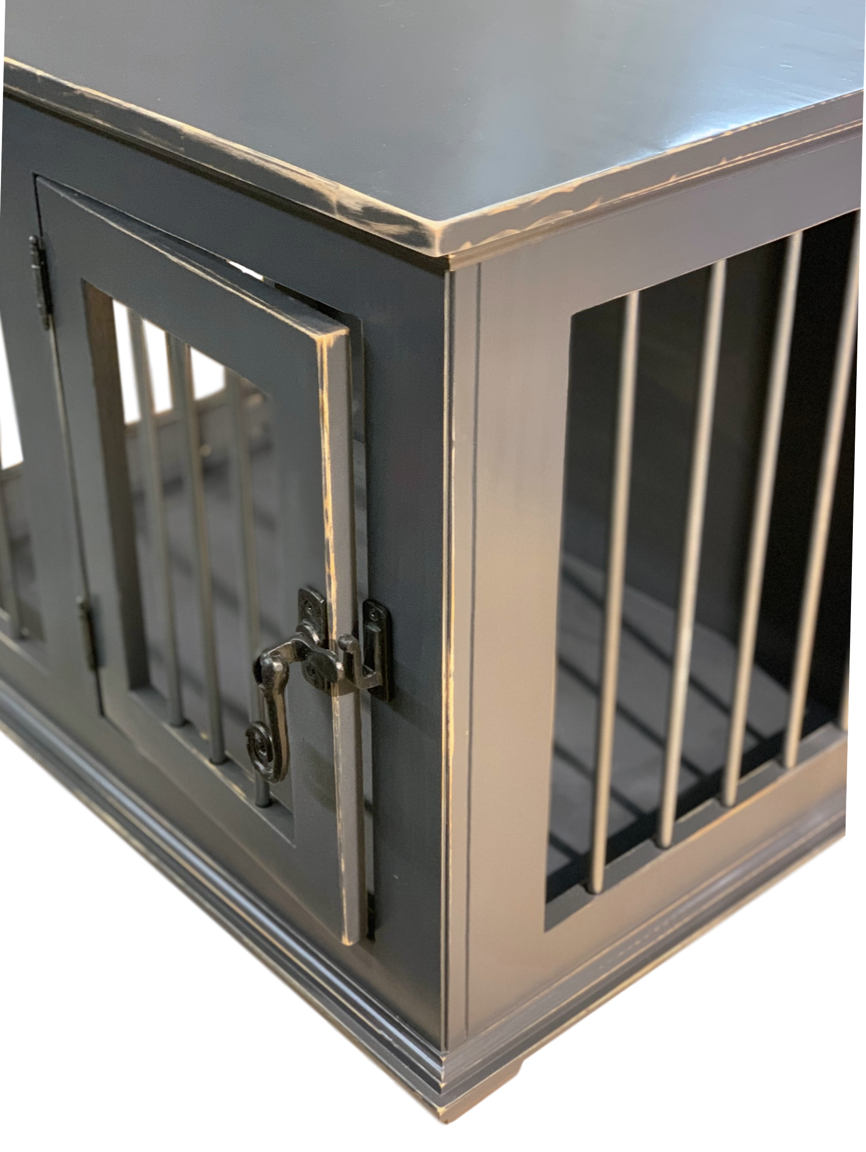 In-Stock Custom Medium Dog Crate Kennel End Table - Carolina Dog Crate Co.