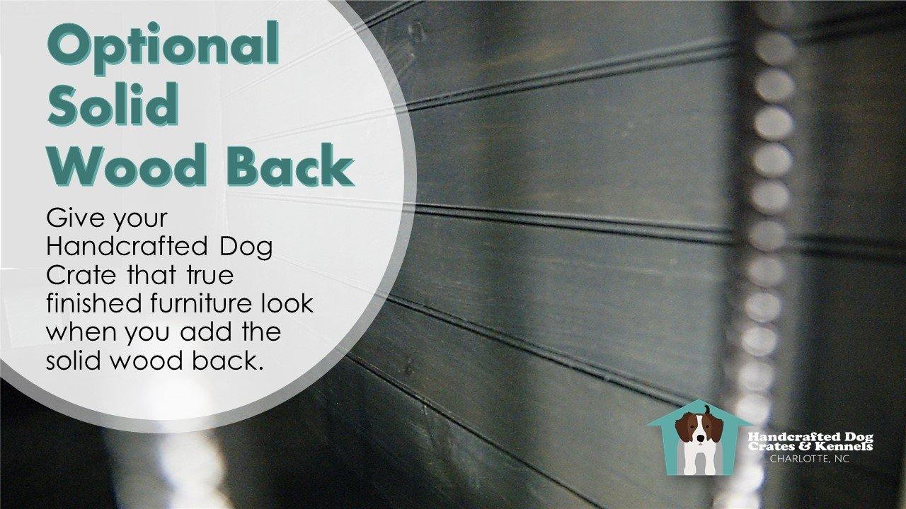 In-Stock Custom Medium Dog Crate Kennel End Table - Carolina Dog Crate Co.
