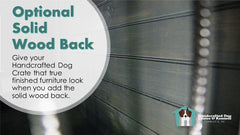 In-Stock Custom Medium Dog Crate Kennel End Table - Carolina Dog Crate Co.