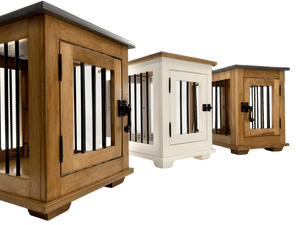 The Rover Collection, Small Dog Crate Kennel Furniture End Table for dogs up to 15 lbs.