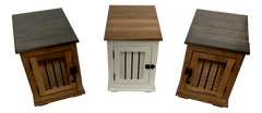 Small Dog Crate Kennel Furniture End Table for dogs up to 15 lbs. - Carolina Dog Crate Co.