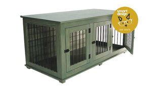 TRIPLE Small Custom Dog Crate Cabinet for dogs up to 15 lbs.