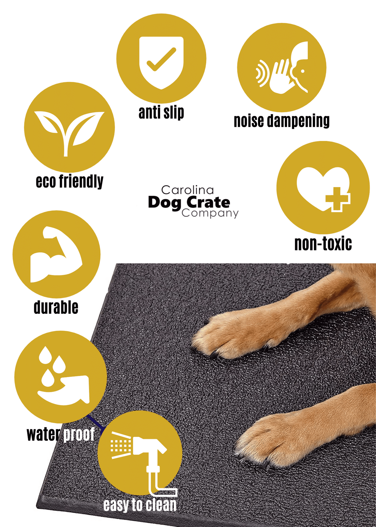 XXL Large Dog Crate Kennel for dogs 90+ lbs - Carolina Dog Crate Co.