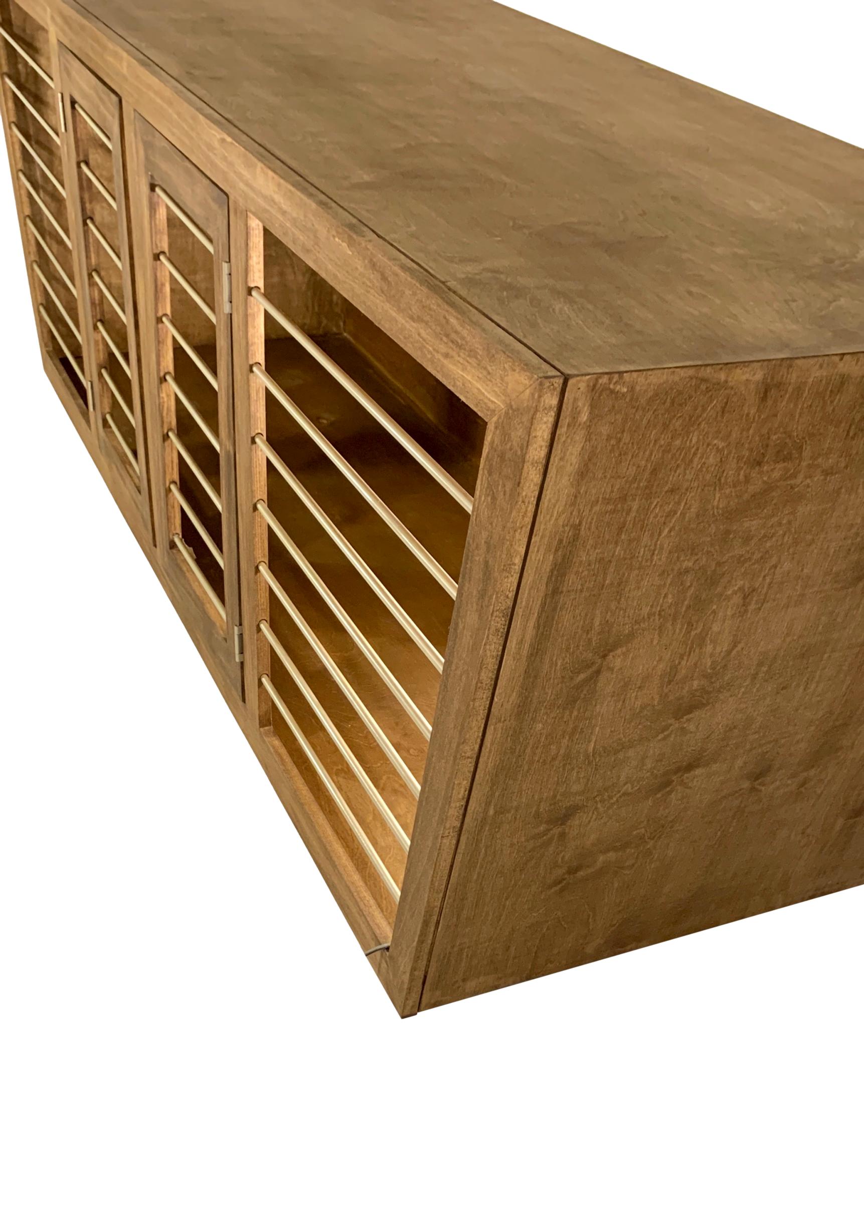 The Lloyd Collection, Triple Custom Cabinet, up to 37 cubic feet