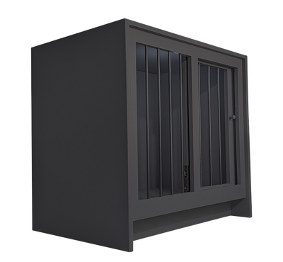 Single, Modern Dog Crate Furniture, The Cascade Collection, Sizes S-XXL