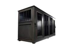 Double Dog Crate, Custom Luxury Kennel Furniture, Shelby Collection