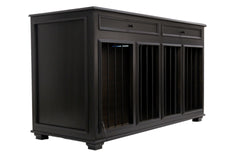 Shelby Collection, Large, Double Dog Crate, Custom Luxury Kennel Furniture