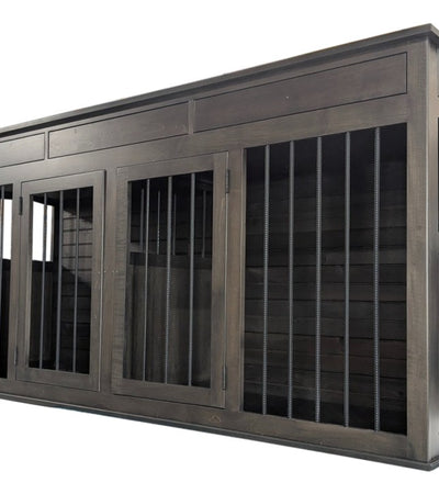 IN STOCK-The Rover Collection, Double XL Dog Crate Kennel with Drawers, for Dogs 60 to 80 lbs