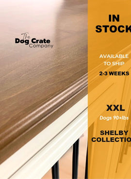 SHELBY COLLECTION, XXL Dog Crate IN STOCK Kennel with Sliding Door for dogs 90+ lbs - WAS $5,599