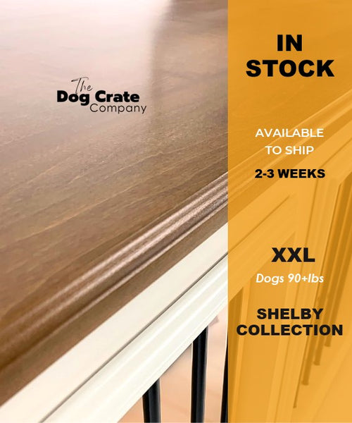SHELBY COLLECTION, XXL Dog Crate IN STOCK Kennel with Sliding Door for dogs 90+ lbs