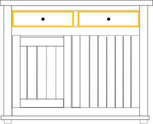 Dog Crate Drawers_upgrade