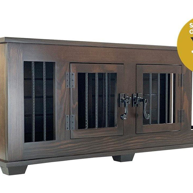 The Rover Collection, Double Small Doggie Crate - Up to approximately 15 lbs.