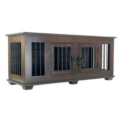 Double Small Doggie Crate - Up to approximately 15 lbs. - Carolina Dog Crate Co.