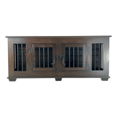 Double Small Doggie Crate - Up to approximately 15 lbs. - Carolina Dog Crate Co.