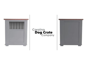 Enclosed Cabinet Sides with Trim - Carolina Dog Crate Co.