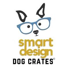 Custom Dog Crate with Storage Cabinets