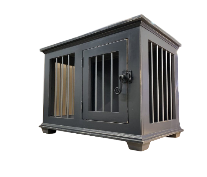 In-Stock Custom Medium Dog Crate Kennel End Table - Carolina Dog Crate Co.