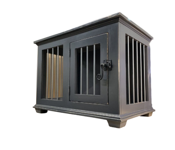 In-Stock Custom Medium Dog Crate Kennel End Table