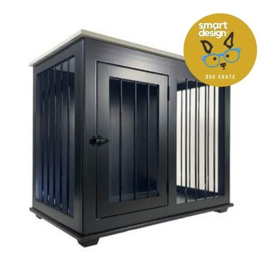 The Rover Collection, XL Dog Crate Kennel Furniture for Dogs 60 lbs to 85 lbs