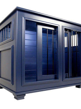 Smooth Operator Sliding Door System© for Dog Crate Kennel Furniture